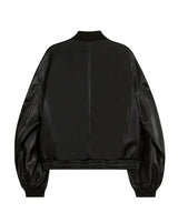 87-STAN026 [Vegan Leather]カーブドレイヤーボンバーレザージャケット