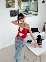 レイヤーストラップスリーブレス / Layer Strap Sleeveless (3color)