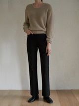 コージーラウンドニット / Cozy round knit (6639411986550)