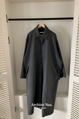 Nus. Wool Grey Coat(2color)