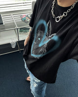 ハートラビットプリントショートスリーブ / SO Heart Rabbit Printed Short-Sleeved (4 colors)