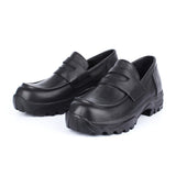 DAVID STONE レザーローファー / DAVID STONE LEATHER LOAFER (track vibram edition)