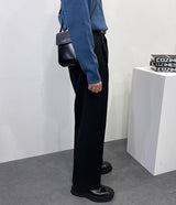 ピンタック ワイド スラックス / SK Pintuck Wide Slacks (3 colors)