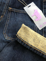 ワイドフィットダークブルーデニムパンツ / WIDE FIT DARK BLUE DENIM PANTS [17790]