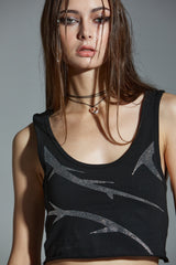 ボルトスリーブレストップ / VOLT SLEEVELESS TOP