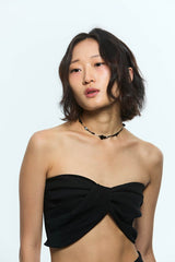 Mix color rose choker