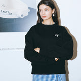 EYEYE SMALL LOGO SWEATSHIRT_BLACK (EEOO1RLR03W) (6541194297462)