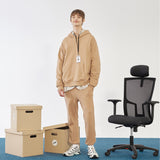 ベーシックロゴフーディ/BASIC LOGO HOODIE BROWN