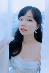 [Aespa Giselle Necklace] バタフライエルフクイーンチョーカーネックレス