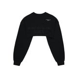 サークルニューシンボルロゴボレロスウェットシャツ BLACK