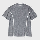ソフトバイアスラインTシャツ/SOFT BIAS LINE T-SHIRT (GREY)