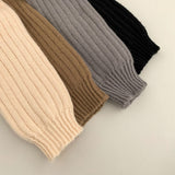 [4color]twisted knit dress