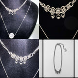 3スモールボールネックレス/3 small ball necklace