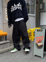 ピンタックワイドバンディングパンツ