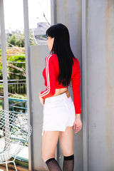 ライニングクロップTシャツ / TOP(5803) Lining Crop Tee