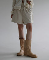 ゴーストレザーショーツ / Ghost Leather Shorts (3color)