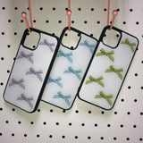 (BABY BLUE) PETIT BOW EPOXY CASE