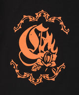 W FLAME ROSE LS TEE BLACK(CV2DFFT553A)