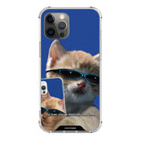 セルフィーブルーキャットケース
