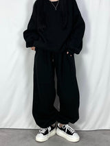 ピンタックロングジョガーパンツ/Pintuck Long Jogger PT