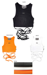 ストリングクロップスリーブレス/string crop sleeveless(9218)