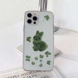 クローバーラビットフォンケース / Clover Rabbit Phone Case