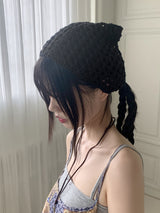 Rahi Vintage Crochet Knit Bandana