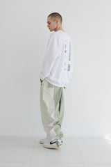 マルチロゴクルーネック / BSR2223FWPO073 MULTI LOGO CREWNECK WHITE