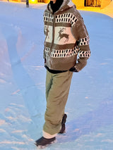 Rudolph zip-up
