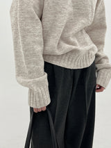 ブラッシュワンピンタックスラックス/No.5235 Brushed one-pin tuck slacks (2color)