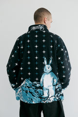 フリースパッディングジャンパー/BSR2223FWJK019 SMBR FLEECE PADDING JUMPER NAVY