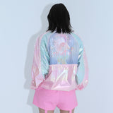 1 0 dreamlike windbreaker - PINK 