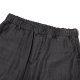 WOMEN COOL WIDE-FIT BANDING PANTS [GRAY]
