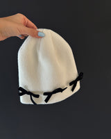 Ribbon kitsch beanie