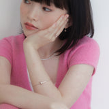 パフィーハートスイングバングル / puffy heart swing bangle