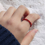 レターリング2 / [CCNMADE] LETTER RING 3 (Navy) (6677934768246)