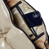 2WAY PADDED MESSENGER BAG_BEIGE