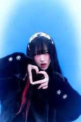 Soft Love Fur Jacket (Black)