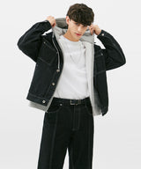 WASHING STITCH DENIM JACKET (INDIGO) (6585252216950)