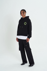 Cargo Jersey Pants - Black