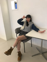 アーロデニニムジップアップ