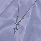 heart star necklace