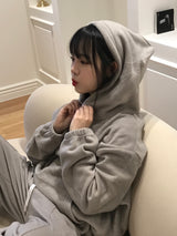 ボウドルセットアップフードT
