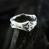 リッヒリングレットシルバーリング / Licht Ringlet silver ring (4595751387254)