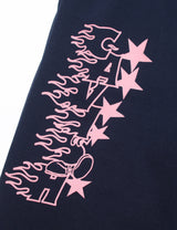 スターロゴプリントスウェットパンツ/STAR LOGO PRINTED SWEAT PANTS NAVY(CV2CFUPA01A)