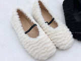 Teddy flat shoes