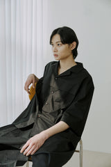 ユニセックスフォールディングシャツ / unisex folding shirts black