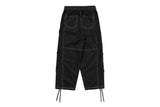 サイドストリングパンツ / SIDE STRING PANTS_BLACK