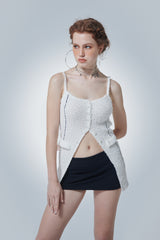 ラインニットベスト / LINE KNIT VEST