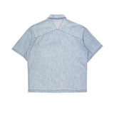ASCLO Vel Linen Denim Shirt (2color)